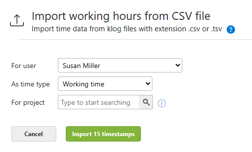 Import CSV File